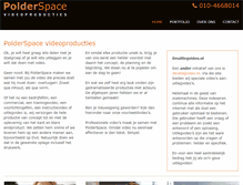 Tablet Screenshot of polderspace.com